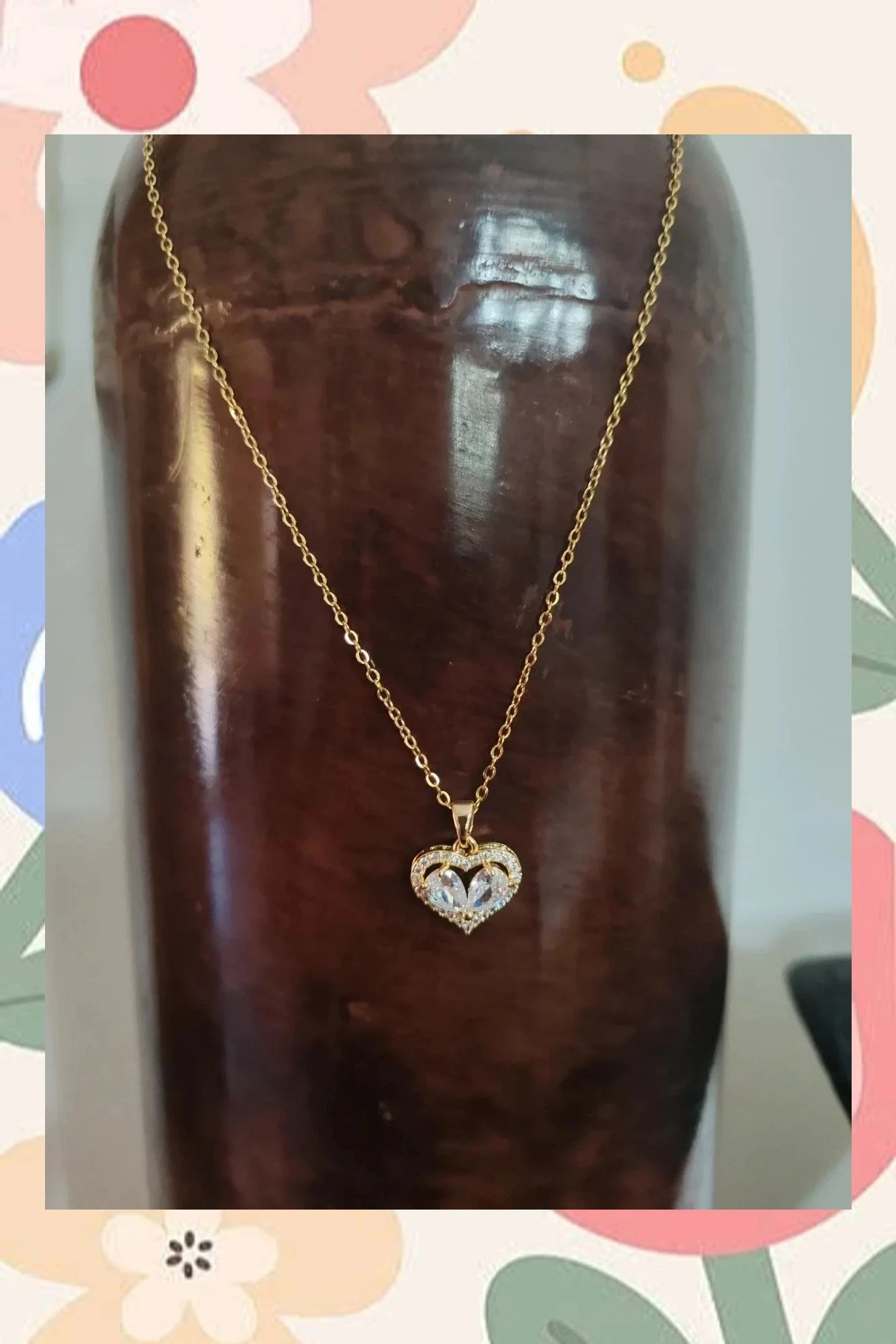 Preciosa collier avec pendentif en forme de cœur – photo 2